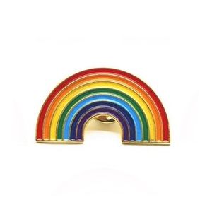 Colorful Rainbow Enamel Pin Brooch